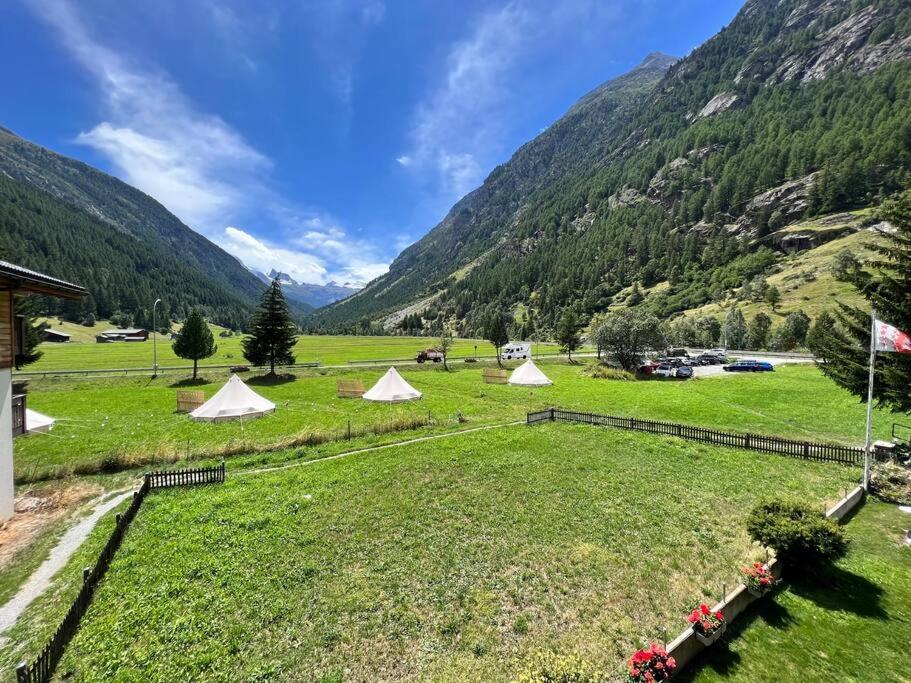 Pure Comfort! Entire Apartment With Abundant Space Near Zermatt With Parking! Täsch Exteriör bild